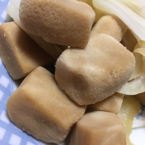 ボリュームおかず☆高野豆腐の甘辛炒め